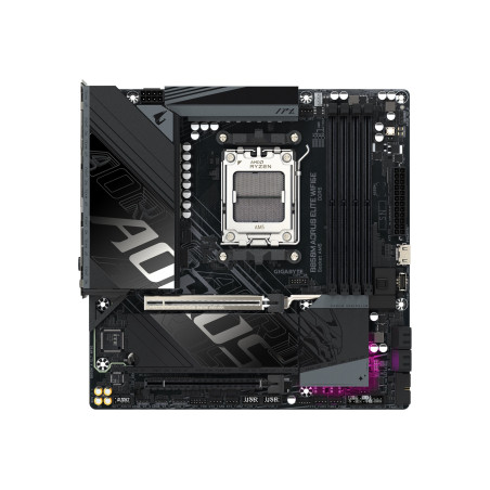 Gigabyte B850M A ELT WF6E | Processor family AMD | Processor socket AM5 | DDR5 | Supported hard disk drive interfaces SATA, M.2 