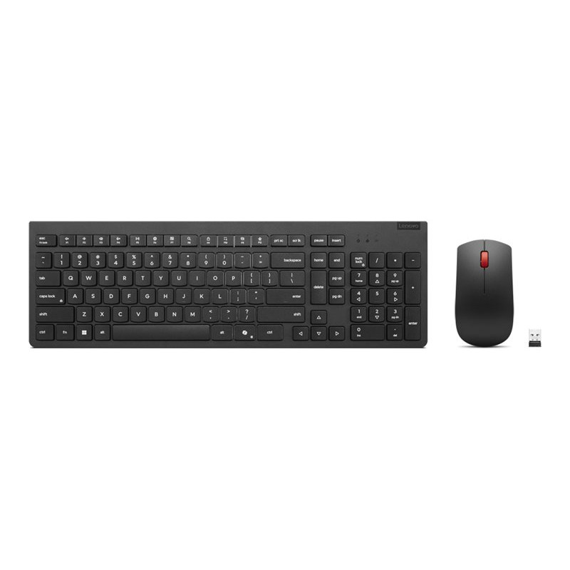Lenovo Essential | Keyboard and Mouse Combo | Wireless | Russian/Cyrillic | Black | 2.4 GHz