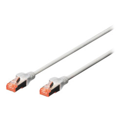 Digitus CAT 6 S/FTP | Patch cord | Length 1 m | Grey