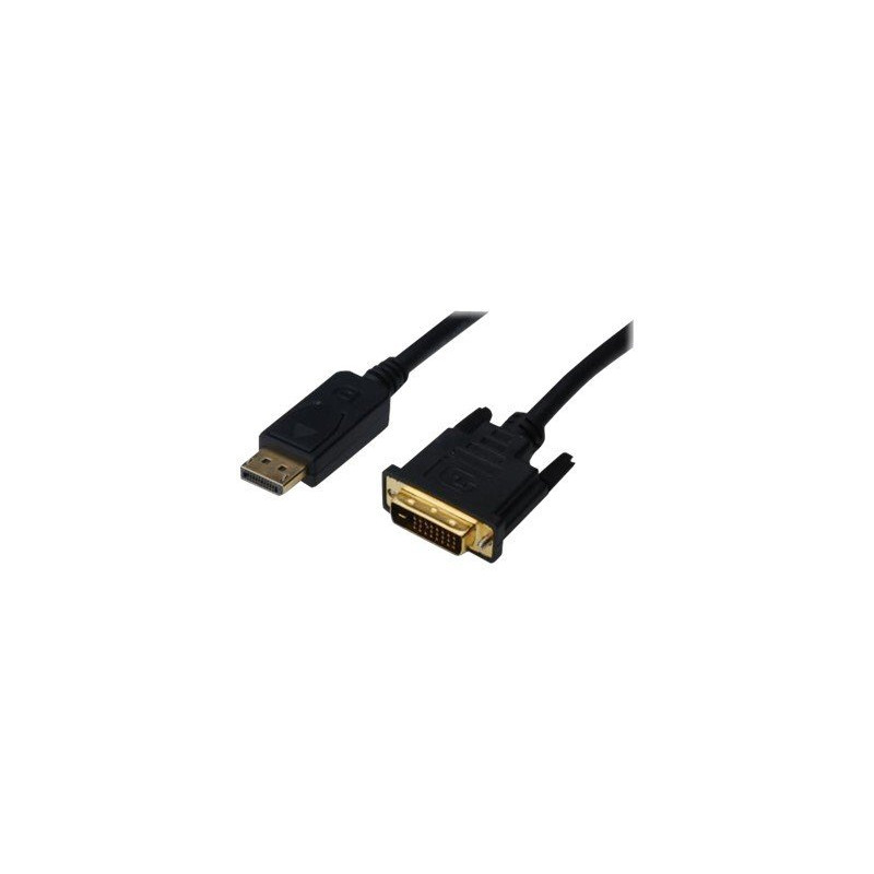 Digitus Adapter Cable, DP - DVI | DisplayPort | 2 m