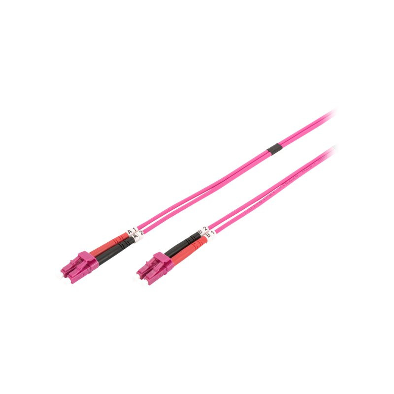 Digitus Fiber Optic Multimode | DK-2533-02-4 | Patch cord | Length 2 m | Erika violet