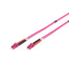 Digitus Fiber Optic Multimode | DK-2533-02-4 | Patch cord | Length 2 m | Erika violet