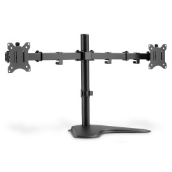 Digitus Desk Mount | DA-90401 | Adjustable Height, Rotate, Swivel | 15-32 " | Maximum weight (capacity) 2x8 kg | Black