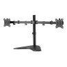 Digitus Desk Mount | DA-90401 | Adjustable Height, Rotate, Swivel | 15-32 " | Maximum weight (capacity) 2x8 kg | Black