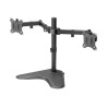Digitus Desk Mount | DA-90401 | Adjustable Height, Rotate, Swivel | 15-32 " | Maximum weight (capacity) 2x8 kg | Black
