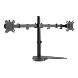 Digitus Desk Mount | DA-90401 | Adjustable Height, Rotate, Swivel | 15-32 " | Maximum weight (capacity) 2x8 kg | Black