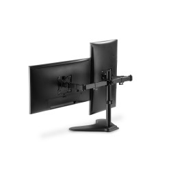 Digitus Desk Mount | DA-90401 | Adjustable Height, Rotate, Swivel | 15-32 " | Maximum weight (capacity) 2x8 kg | Black