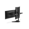Digitus Desk Mount | DA-90401 | Adjustable Height, Rotate, Swivel | 15-32 " | Maximum weight (capacity) 2x8 kg | Black