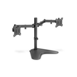 Digitus Desk Mount | DA-90401 | Adjustable Height, Rotate, Swivel | 15-32 " | Maximum weight (capacity) 2x8 kg | Black