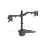 Digitus Desk Mount | DA-90401 | Adjustable Height, Rotate, Swivel | 15-32 " | Maximum weight (capacity) 2x8 kg | Black