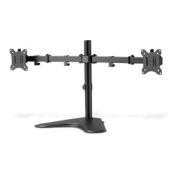Digitus Desk Mount | DA-90401 | Adjustable Height, Rotate, Swivel | 15-32 " | Maximum weight (capacity) 2x8 kg | Black