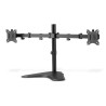 Digitus Desk Mount | DA-90401 | Adjustable Height, Rotate, Swivel | 15-32 " | Maximum weight (capacity) 2x8 kg | Black