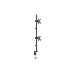 Digitus Desk Mount | DA-90438 | Adjustable Height, Rotate, Tilt, Swivel | 17-32 " | Maximum weight (capacity) 2x8 kg | Black