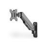 Digitus Wall mount | DA-90396 | Adjustable Height, Rotate, Tilt | 17-32 " | Maximum weight (capacity) 8 kg | Black
