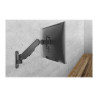 Digitus Wall mount | DA-90396 | Adjustable Height, Rotate, Tilt | 17-32 " | Maximum weight (capacity) 8 kg | Black