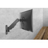 Digitus Wall mount | DA-90396 | Adjustable Height, Rotate, Tilt | 17-32 " | Maximum weight (capacity) 8 kg | Black