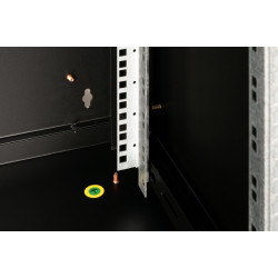 Digitus Wall Mounting Cabinet Unique Series | DN-19 16U-6/6-SW | Black | 82 x 60 x 60 cm