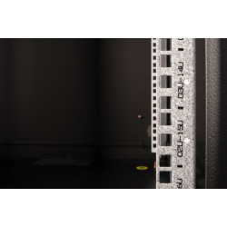 Digitus Wall Mounting Cabinet Unique Series | DN-19 16U-6/6-SW | Black | 82 x 60 x 60 cm