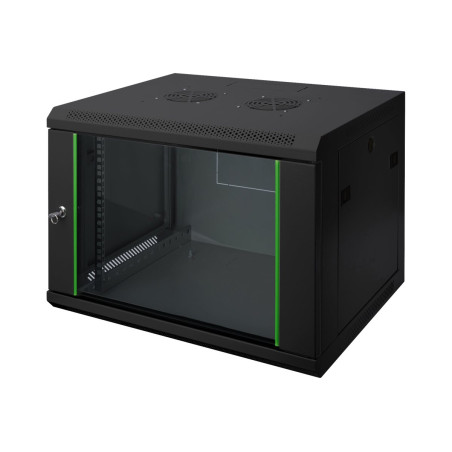 Digitus Wall Mounting Cabinet | DN-19 12-U-EC-SW | Black