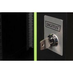 Digitus Wall Mounting Cabinet | DN-19 20U-6/6-SW | Black