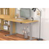 Digitus Floor stand | DA-90435 Electrical Table Frame | Height adjustment | Maximum weight (capacity) 100 kg | Grey