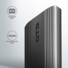 AXAGON USB-C 10Gbps - M.2 NVMe and SATA SSD THIN SCREWLESS box | EEM2-GTS2