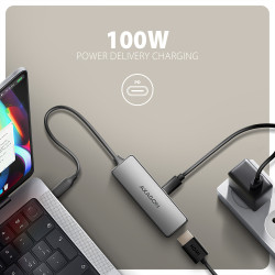 AXAGON Active converter RVC-HI8KPD, 100 W | USB Type-C to HDMI