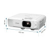 Epson EH-TW840 | Full HD (1920x1080) | 4000 ANSI lumens | White