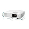 Epson EH-TW840 | Full HD (1920x1080) | 4000 ANSI lumens | White