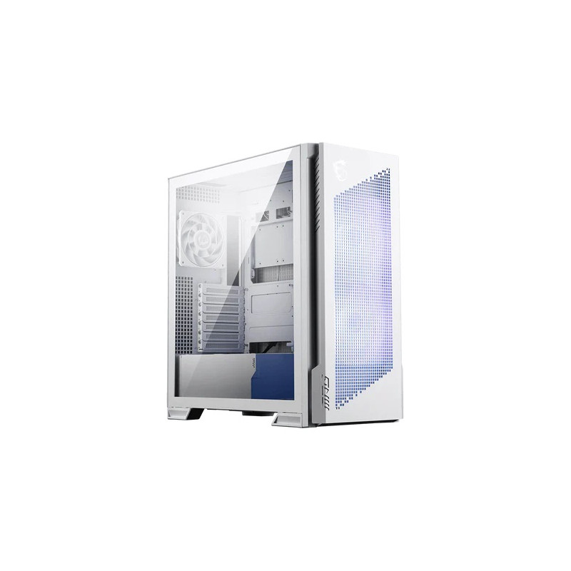 MSI | PC Case | MPG VELOX 300R AIRFLOW PZ WHITE | White | Mid-Tower | Power supply included No