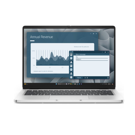 Dell Pro 14 PC14255 | Platinum Silver | 14 " | IPS | FHD+ | 1920 x 1200 pixels | Anti-glare | AMD Ryzen AI 7 | 350 | 16 GB | DDR