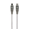 Cablexpert | Premium cotton braided USB Type-C to micro-USB charging and data cable, 1.5 m | CC-USB2B-CMMBM-1.5M