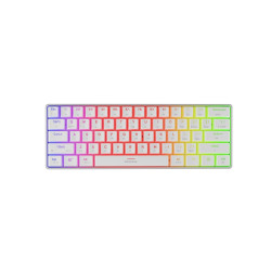 Genesis | THOR 660 G2 | Gaming keyboard | Wireless/Wired | US | White | 2.4 GHz, Bluetooth, USB | Tactile