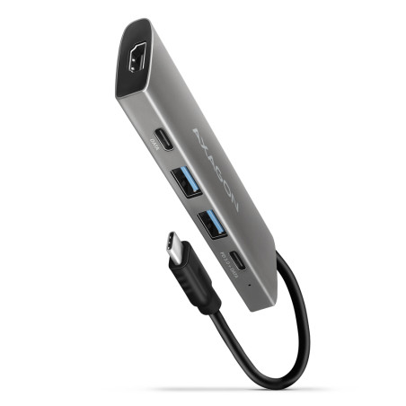 AXAGON Multi-port USB-C 10Gbps hub, 13cm | HMC-5G21
