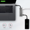 AXAGON Multi-port USB-C 10Gbps hub, 13cm | HMC-5G21