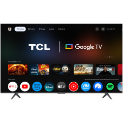 TCL 4K QLED TV | 75T8C | 75 | Smart TV | Google TV | Black