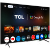 TCL 4K QLED TV | 75T8C | 75 | Smart TV | Google TV | Black