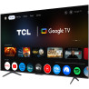 TCL 4K QLED TV | 55T8C | 55 | Smart TV | Google TV | Black