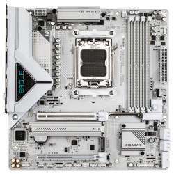 Gigabyte B850M EAGLE WF6E ICE | Processor family AMD | Processor socket AM5 | DDR5 | Supported hard disk drive interfaces SATA, 