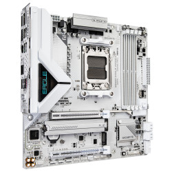 Gigabyte B850M EAGLE WF6E ICE | Processor family AMD | Processor socket AM5 | DDR5 | Supported hard disk drive interfaces SATA, 