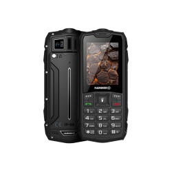 Hammer ROCK LTE | Black | 2.4 " | IPS | 48 MB | 128 MB | Dual SIM | 3G | Main camera resolution 2 MP | 3000 mAh