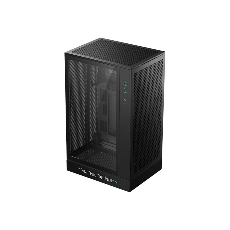 Deepcool CH270 DIGITAL | Black | Mini-Tower | Power supply included No | ATX PS2