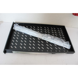 SALE OUT. Digitus DN-19 TRAY-2-1000-SW Pull-out shelf, 1U, 720mm depth | Digitus Extendible Shelf for 483 mm Cabinets | DN-19 TR