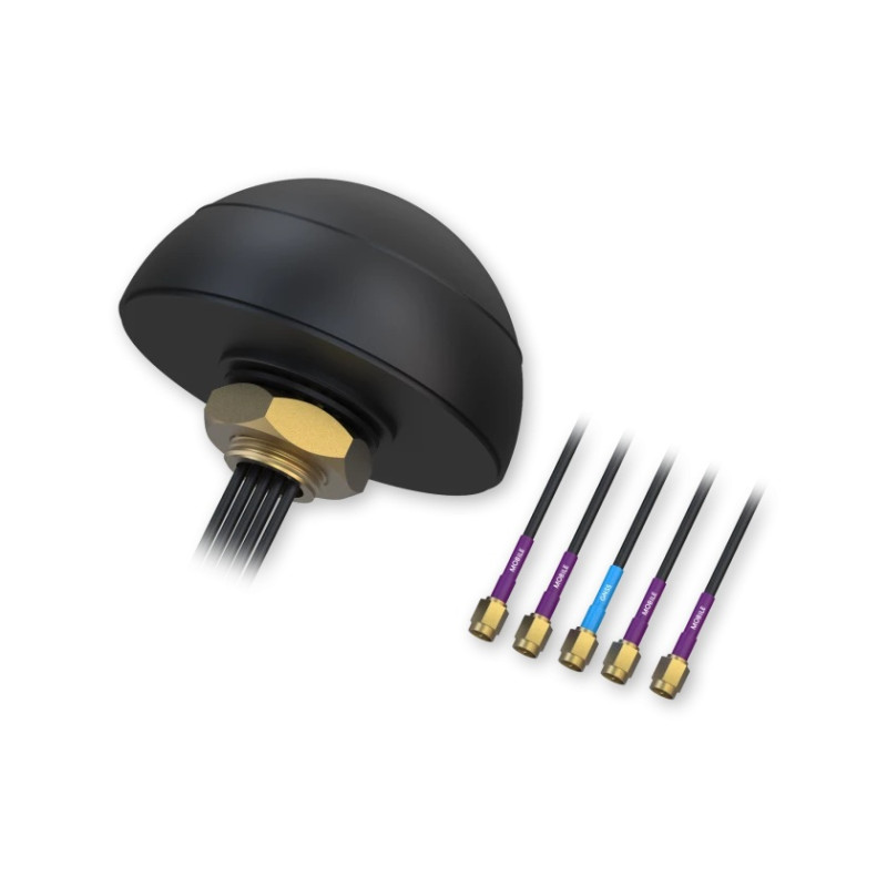 Teltonika Combo Quad Mobile/GNSS Roof SMA Antenna | PR1KCL28 | Gain 28 2 dB | 698-960/1710-2690 GHz