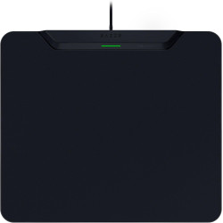 Razer | Wireless Charging Gaming Mouse Mat and Puck, Hard Edition | HyperFlux V2 Wireless Charging System | Gaming Mouse Mat | 3