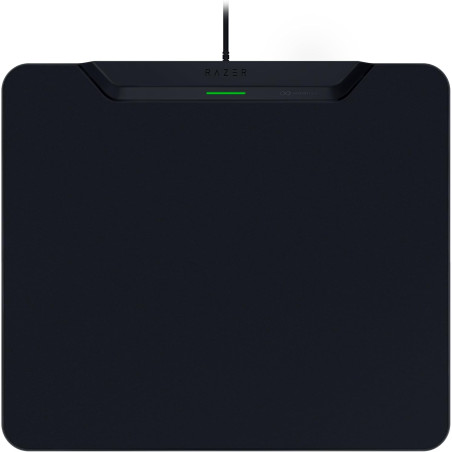 Razer | Wireless Charging Gaming Mouse Mat and Puck, Hard Edition | HyperFlux V2 Wireless Charging System | Gaming Mouse Mat | 3