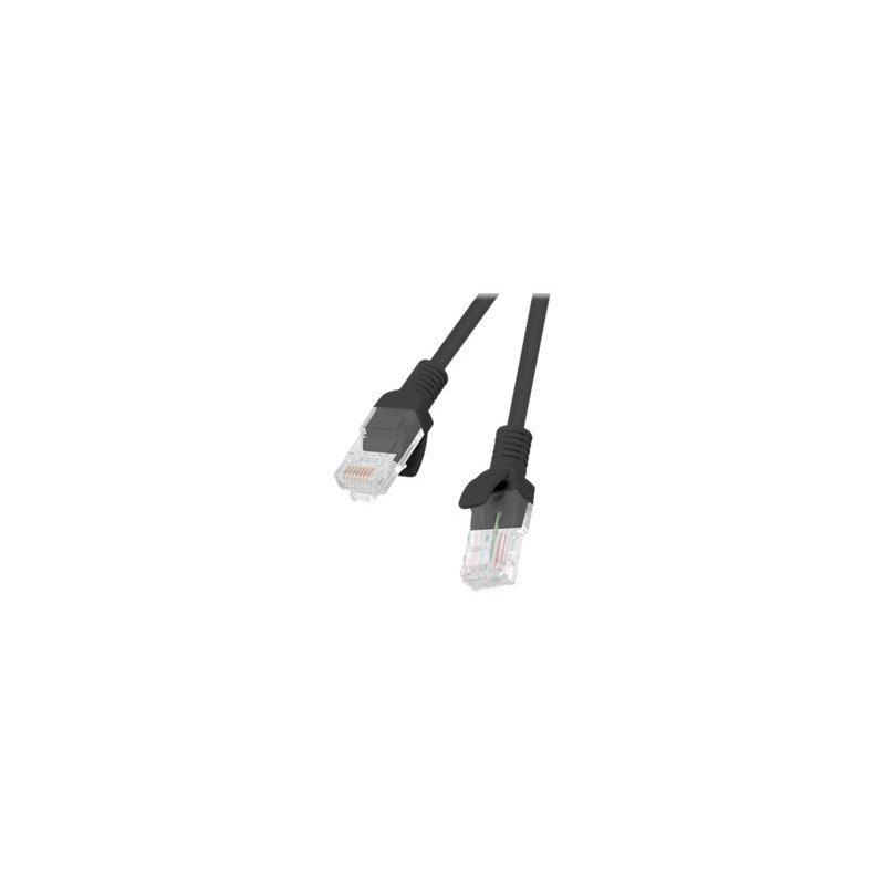 Lanberg Patchcord CAT.5E UTP Fluke Passed | PCU5-10CC-0300-BK | 3 m
