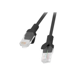 Lanberg Patchcord CAT.6 UTP fluke passed | PCU6-10CC-0025-BK | 0.25 m