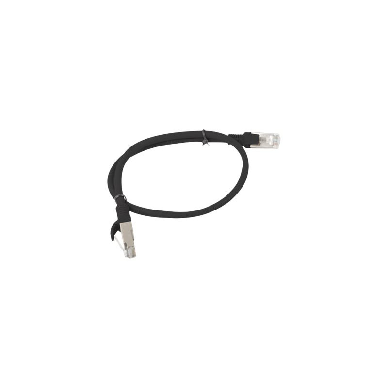 Lanberg Patchcord CAT.6 UTP | PCU6-10CC-0050-BK | 0.5 m