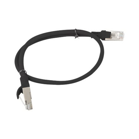 Lanberg Patchcord CAT.6 UTP | PCU6-10CC-0050-BK | 0.5 m
